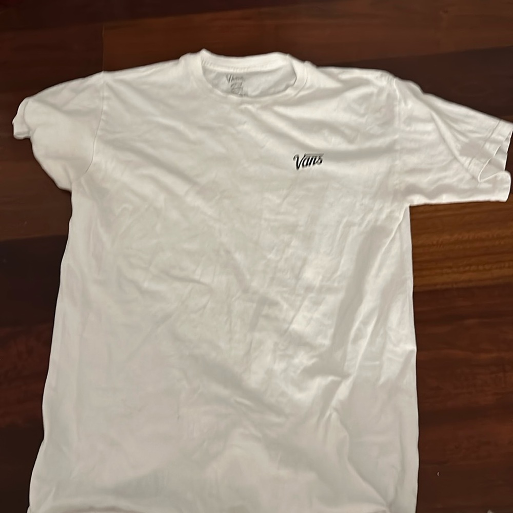 white vans tshirt
